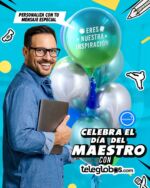 ¡¡Celebra a ese maestro que te ha enseñado tanto con un globo personalizado!! 🎈✨

Ya sea en la escuela, el gimnasio, la cocina o en cualquier otro lugar, los maestros nos inspiran, nos enseñan y nos hacen crecer. 🙏

Regálales un globo con un mensaje de agradecimiento personalizado y ¡hazles saber lo especiales que son! 

#DíaDelMaestro #GlobosPersonalizados #DíaDeLaMaestra