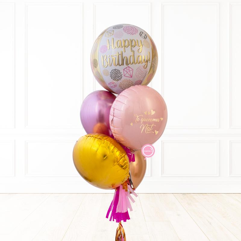 Bunch de globos personalizados a domicilio en CDMX